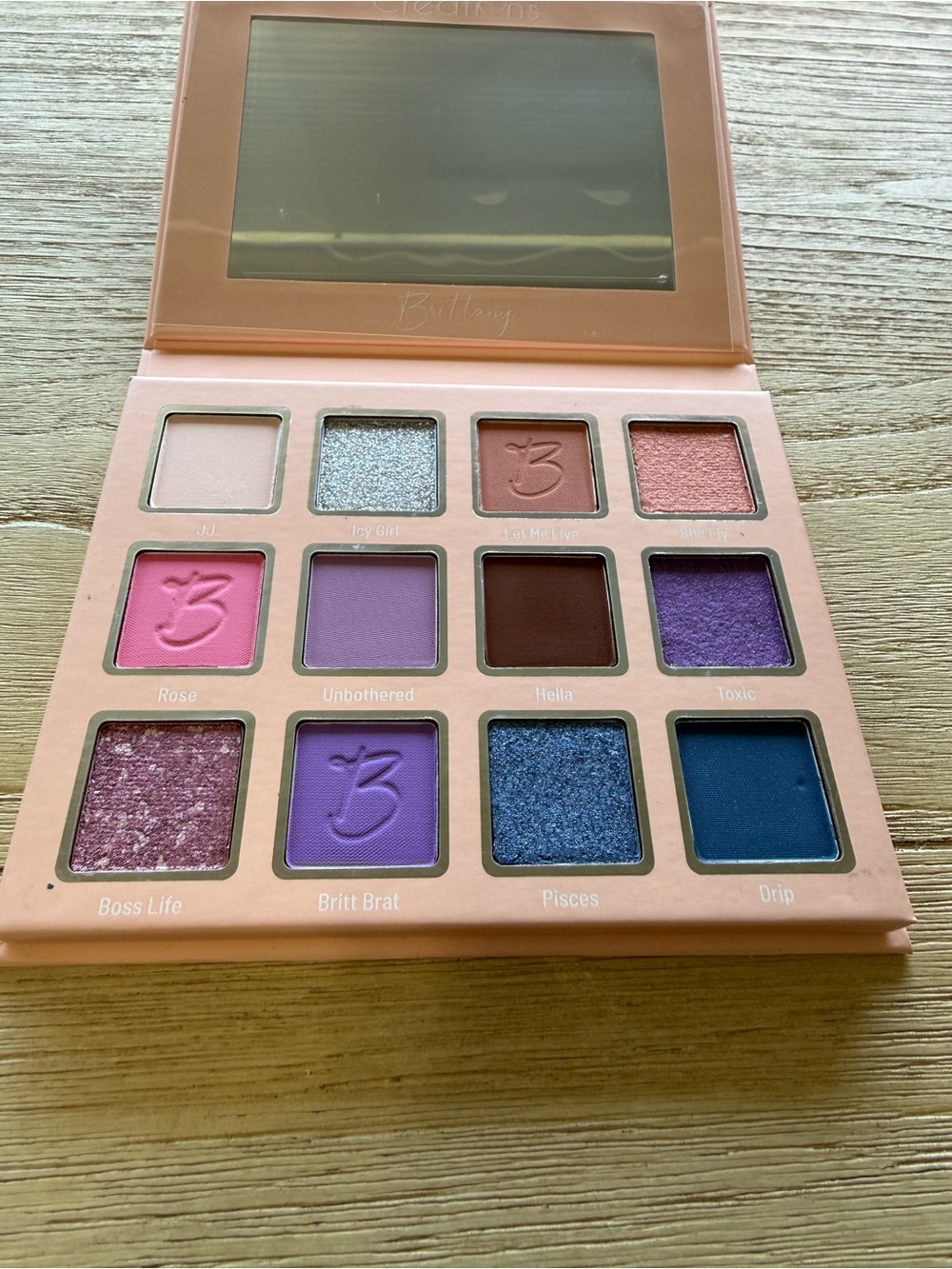NIB Beauty Creations Murillo Twins Brittany’s Eyeshadow Palette